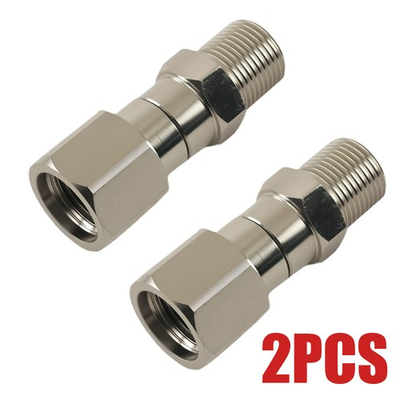 #ad 2 Pack 3 8quot; NPT Pressure Washer Swivel Fittings Stainless Steel... $14.84