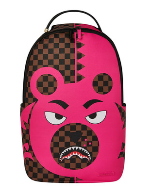 Sprayground GUMDROP Money Bear Backpack New Black Bookbag Large School Bag