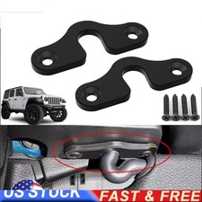 ABS SUN VISOR CLIPS FOR JEEP 2018-22 NEWER JK JL JT GLADIATOR WRANGLER RUBICON
