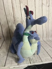 Vintage 1990's Quest For Camelot Talking Devon And Cornwall Plush 8"