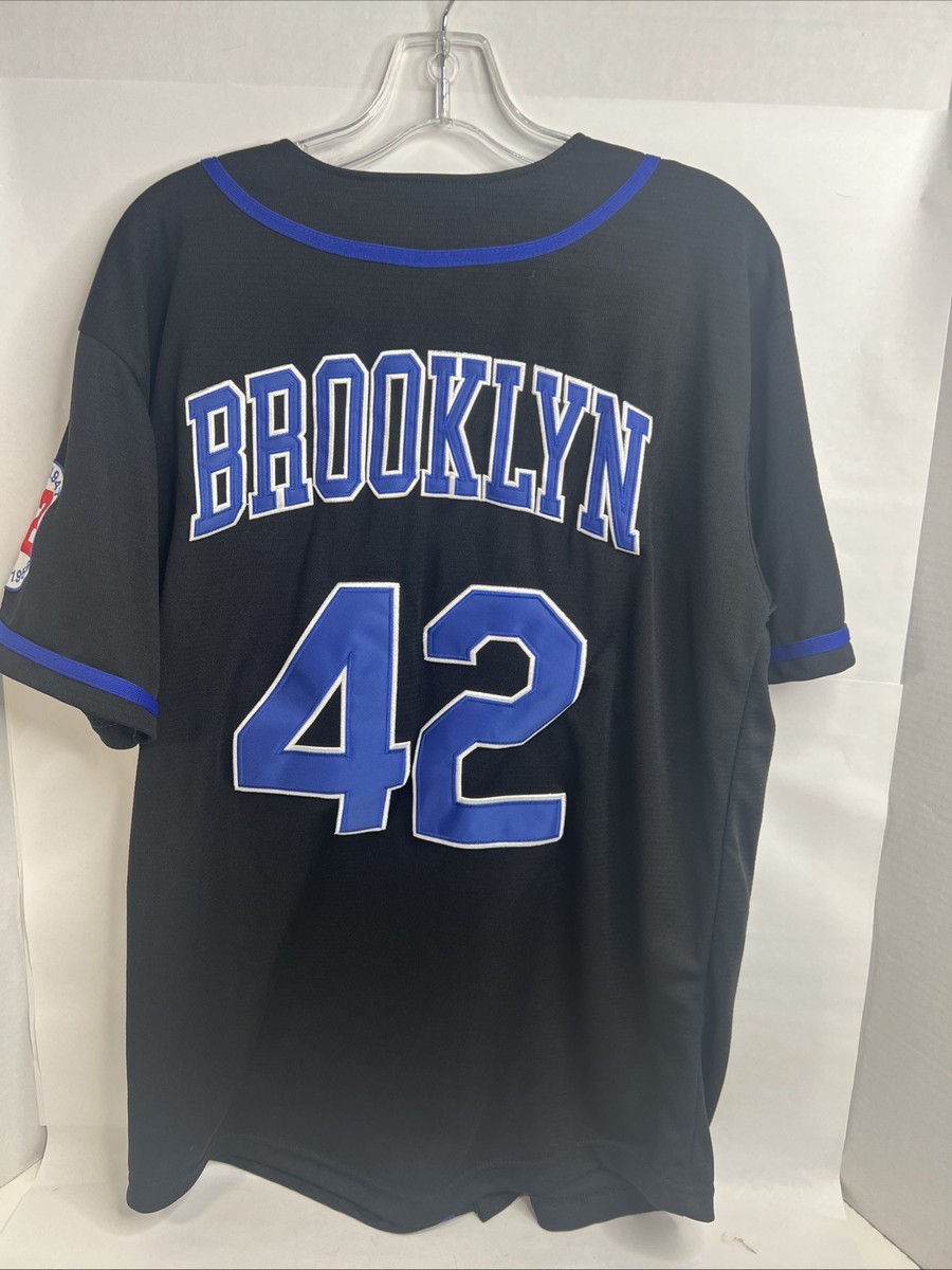Jackie Robinson #42 Brooklyn Dodgers 1955 Custom Baseball Road