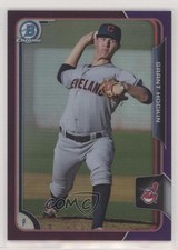 2015 Bowman Draft Chrome Purple Refractor 101/250 Grant Hockin #115 y8h