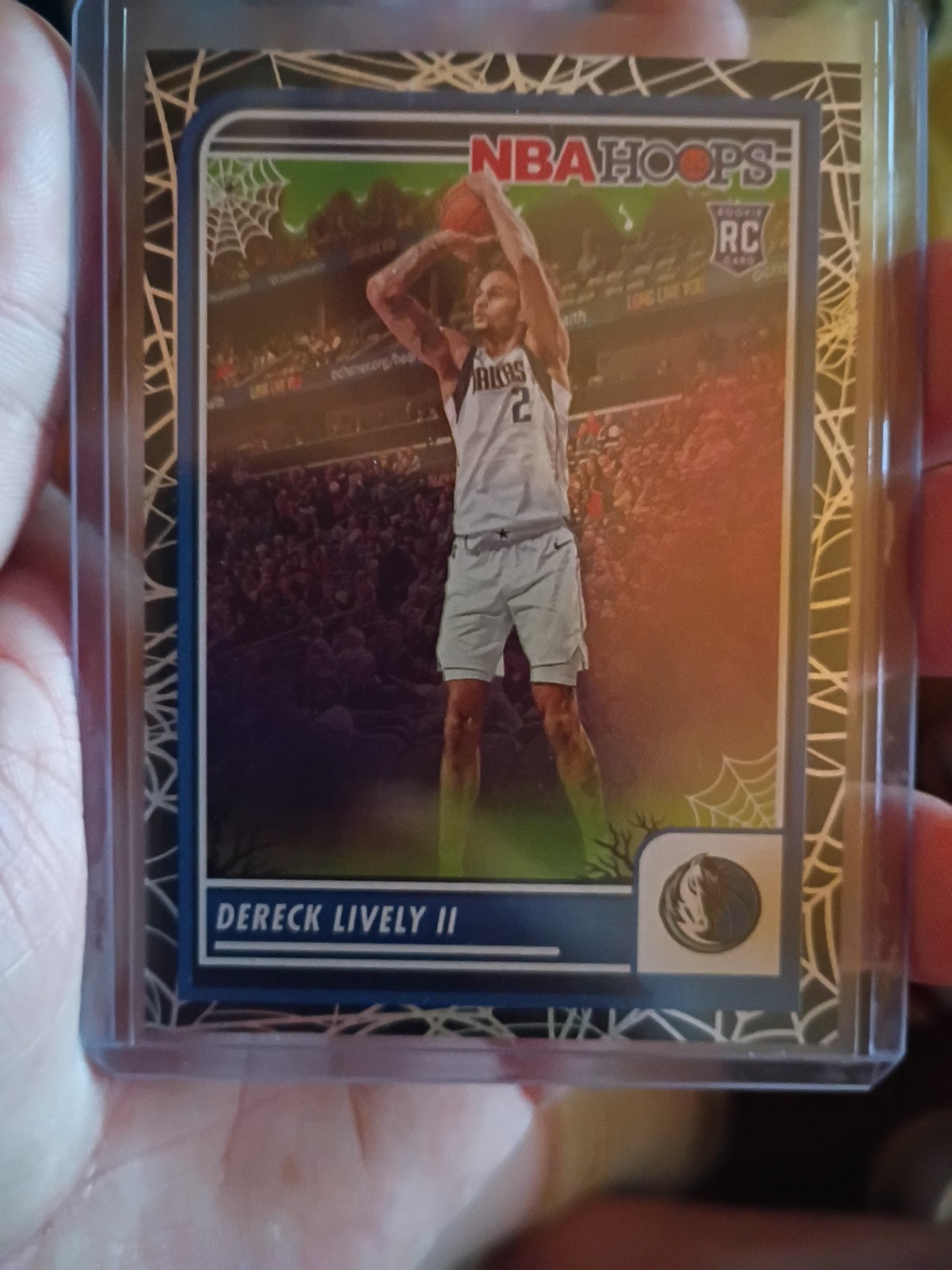 2023-24 Panini Haunted HOOPS Holo Web Dereck Lively #253 (RC)