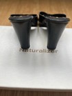 New Naturalizer black croco patent 100% leather 3.5" high heel sandals list $99+ — photo 8