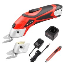 Electric Scissors Cordless, Fabric Cutter, Rechargeable Battery, Fast Charge