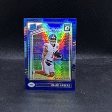 Panini 2024 Malik Nabers #271 New York Giants Rookie Blue Hyper Prizm