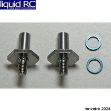 Mugen B2327 Titanium Front Axles 2 pieces : Msb1