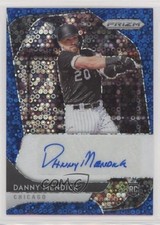 2020 Prizm Rookie Quick Pitch Blue Donut Circle 11/50 Danny Mendick Auto 1u6