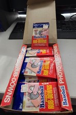 1984 topps Photo Rub-Downs:  26 packs & box includes Nolan Ryan, Reggie Jackson