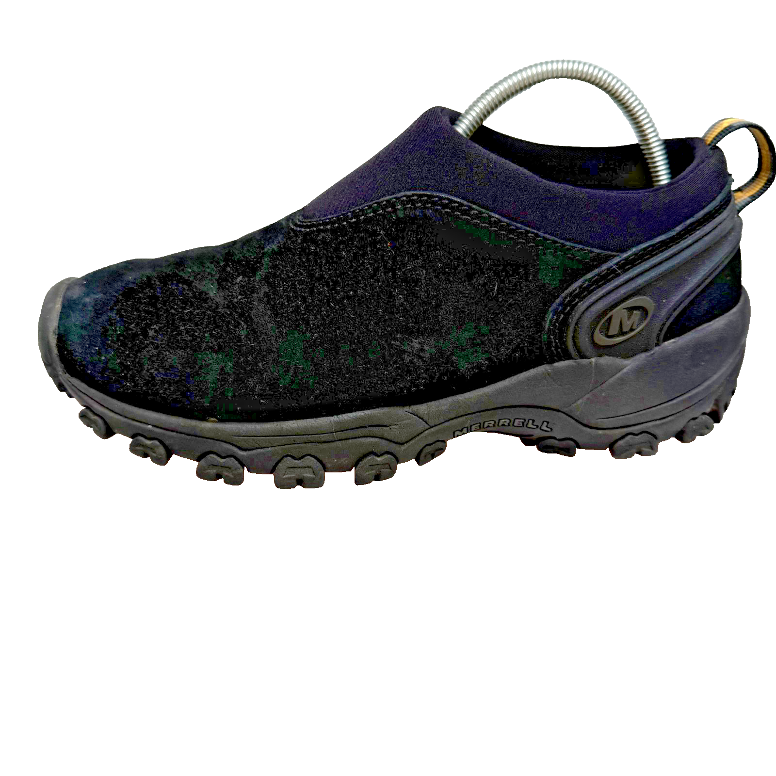 Merrell Satellite Moc scarpe slip on nere scamosciate donna 6 5 EU 37 63218 EUC