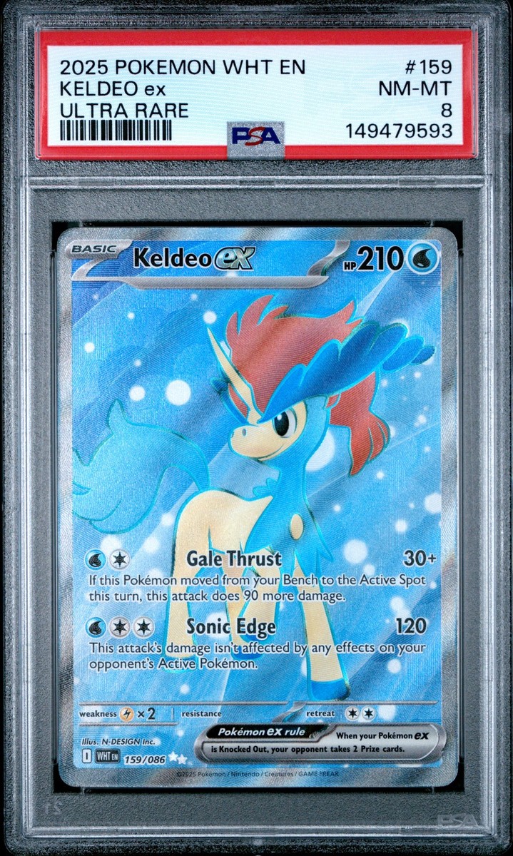 keldeo ex pokemon card value Keldeo EX ( Full Art) (142/149) [Black & White: Boundaries Crossed] Lightly Played Holofoil