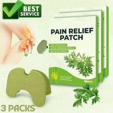 WellKnee Pain Relief Patches Herbal Plaster Joint Ache Knee Pain Relief Pad UK