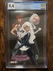 Amazing Spider-Man #25 CGC 9.4 Nathan Szerdy Black Cat Spider-Gwen MJ Variant