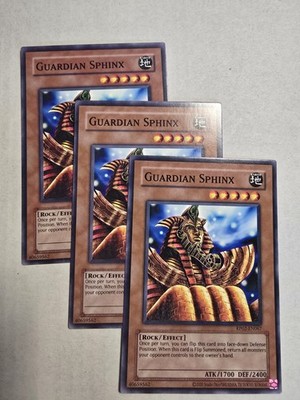 3x Guardian Sphinx RP02-EN067 Retro Pack 2 (2020 Date Reprint) Unlimited