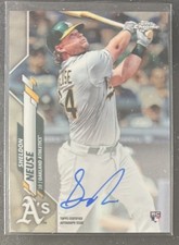 2020 Topps Chrome Sheldon Neuse ROOKIE RC ON CARD AUTO. rookie card picture