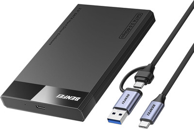Carcasa para disco duro externo SATA a USB de 2,5 pulgadas sin herramientas USB