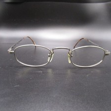 Bella Italia Eyeglass Frames Antique Silver O...