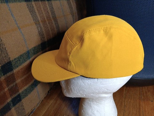 Clape Mustard Yellow 5-Panel Cap Unisex Adults Adjustable Strapback Hat