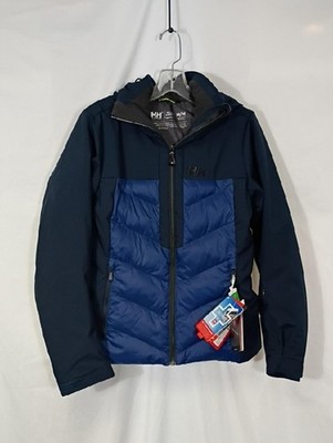 NWT Helly Hansen Women's Bellissimo Insulated Ski Jacket Navy Blue SZ Medium