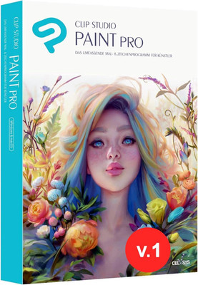 CLIP STUDIO PAINT PRO - Version 1 - Unbefristete Lizenz - Für Microsoft Windows 