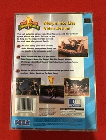 Mighty Morphin Power Rangers Sega CD 1995 US CIB Complete W/ Reg Card Minty Disc