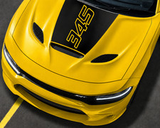 Vinyl Graphic Hood Scoop Decal Fitscompatible Dodge Charger 2015-2023 Srt Rt Vinyl Graphic Hood Scoop Decal Fitscompatible Dodge Charger 2015-2023 Srt Rt