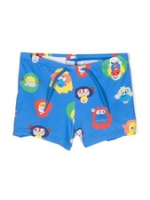 Stella Mccartney Kids Graphic-Print Swim Shorts