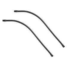2 Pcs 24" Black Microphone Gooseneck MULTIFUNCTION 5/8"-27 Thread Tube Extension