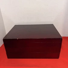 La Vigna Wooden Box - No Accessories- Few Scuffs- See All Pics- Estate Find