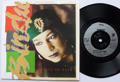 Bindu I Feel No Pain 7'' Arista 156907 EX/EX 1993 picture sleeve, a-side is Mo...
