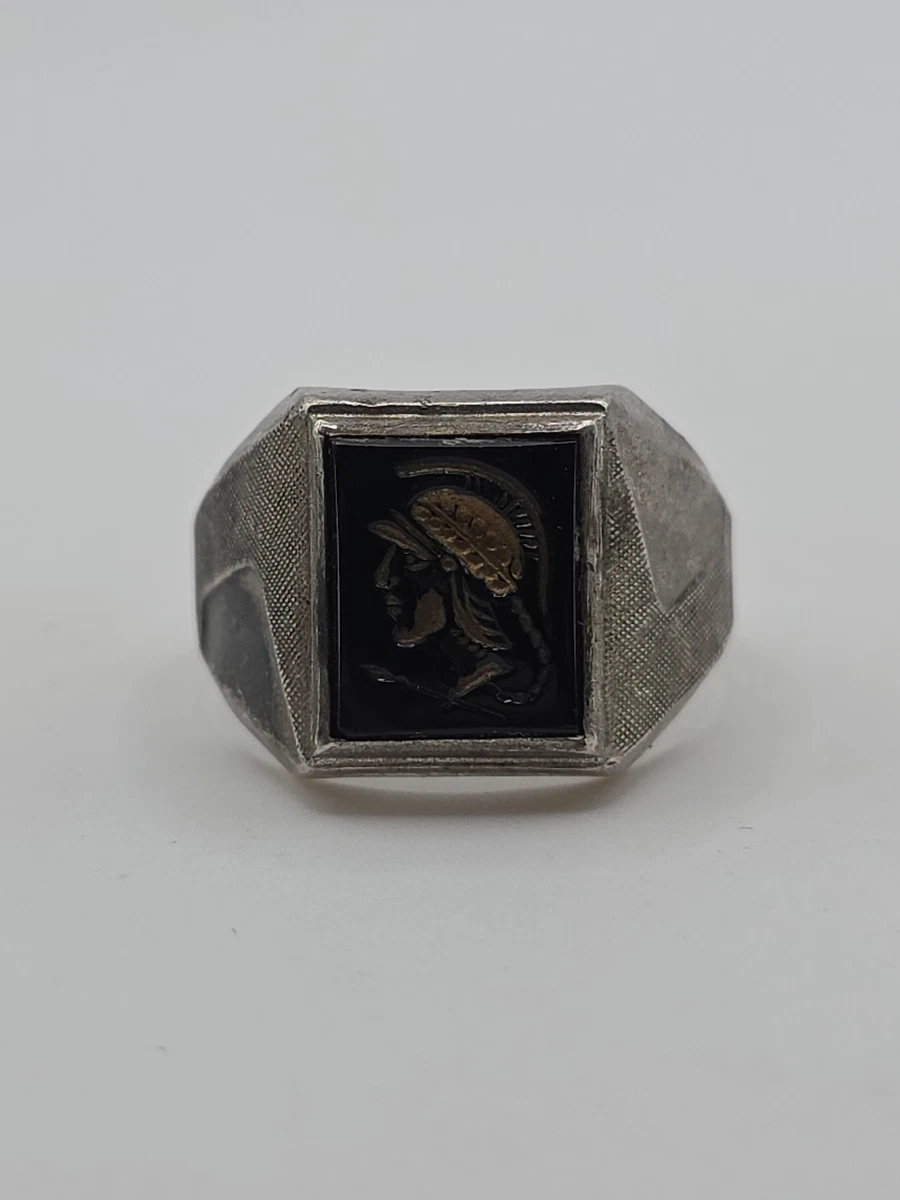 Roman Soldier Ring In Art Nouveau & Art Deco Fine Rings for  display picture 1