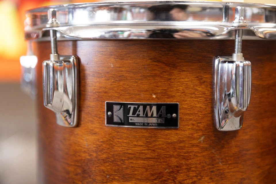 Juego de batería Tama Superstar Custom Caoba "Saturno" años 70 Foto 4 de 4