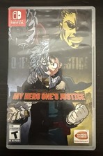 My Hero One's Justice Nintendo Switch, 2018 CASE ONLY