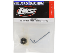 LOSI LOSA3576 Mod1 5mm Bore Pinion Gear 16T