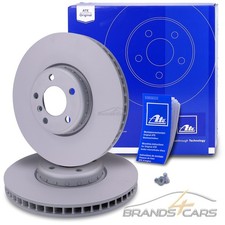 ATE 2x BREMSSCHEIBE BELÜFTET Ø348 ZWEITEILIG VORNE FÜR BMW 5-ER F10 BJ 10-16