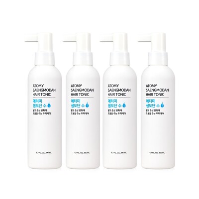ATOMY Saengmodan Hair Tonic 200ml / 6.7 fl.oz × 4ea Hair Loss Scalp Care