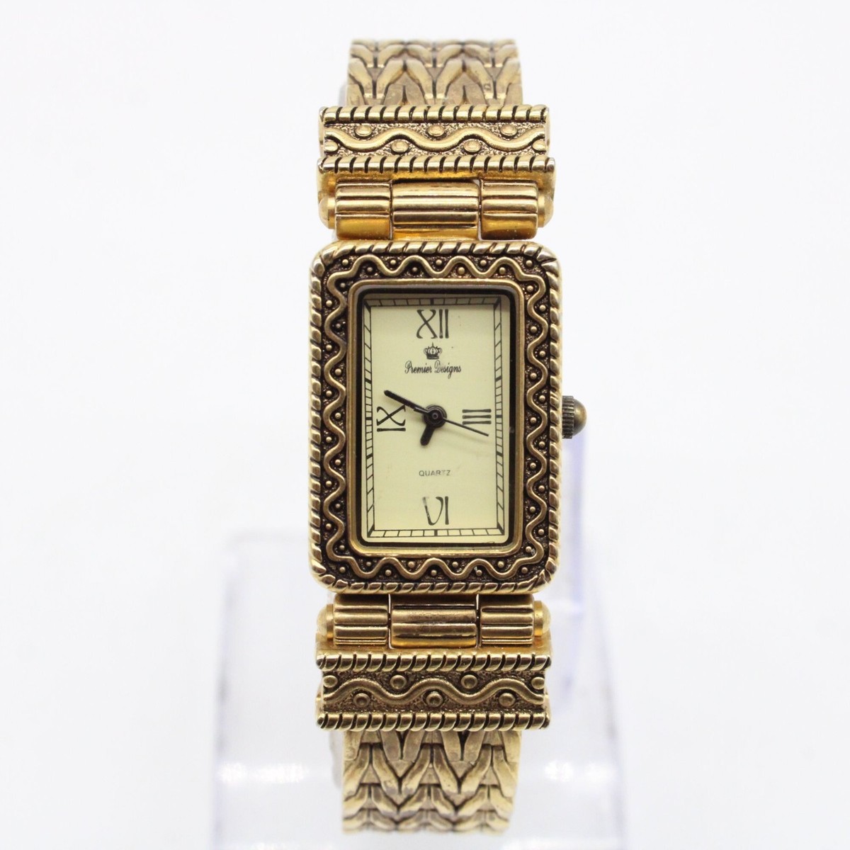 Vintage Premier Designs Cuff Watch Womens Gold Tone  display picture 2
