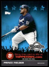 Prince Fielder 2009 Topps #TTT35 Ticket to ToppsTown Milwaukee Brewers