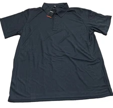 🔥Mens XL🔥 TacVasen Navy Blue Polo Short Sleeve Shirt, NWT