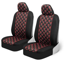Green Camo Print Car Seat Covers Front Seats Universal Fit Auto Truck Van Suv