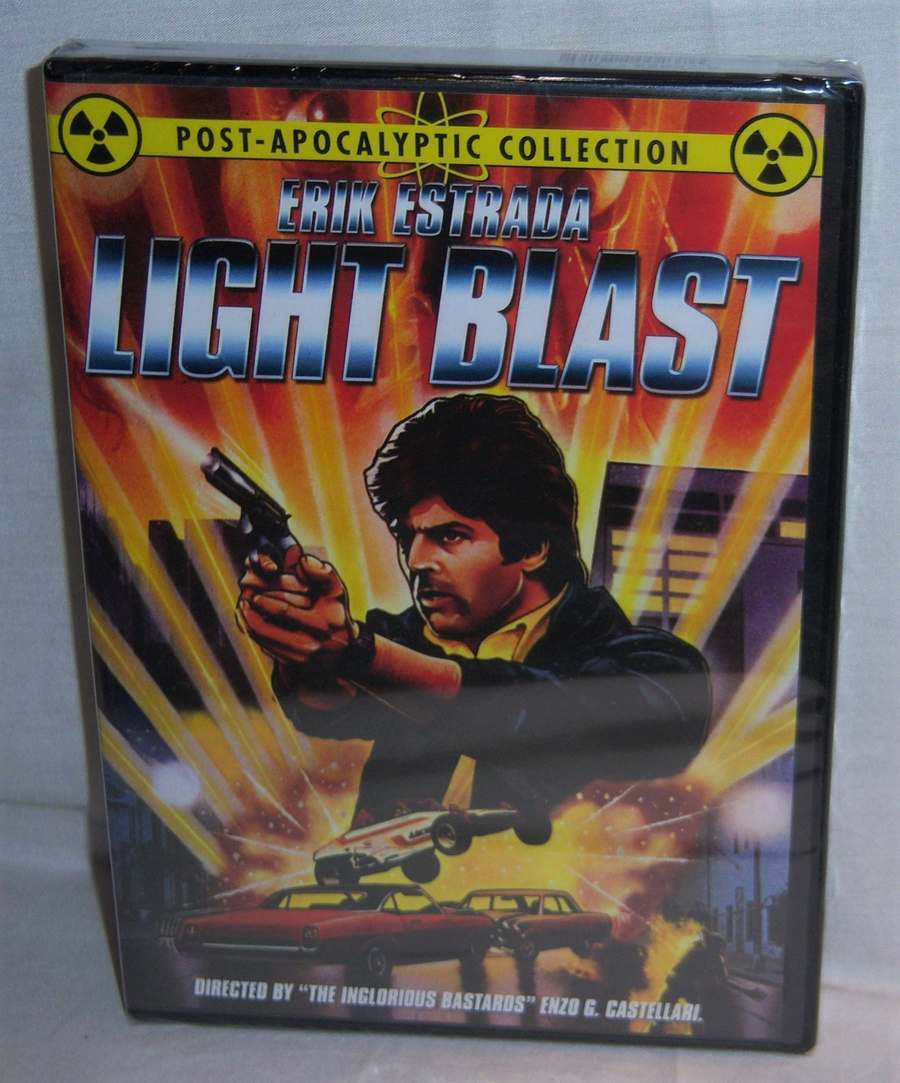 NEW RARE OOP CODE RED ERIK ESTRADA LIGHTBLAST LIGHT BLAST