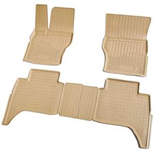 Gummi Fussmatte passend für Range Rover Sport II L494, LW | ab 2013 | beige