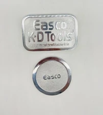 Vintage Easco K-D Tools Heavy Cast Metal Dealer Commemorative Plaques Sign