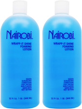 Nairobi Wrapp-It Shine Foaming Lotion, 32 Fl Oz Pack of 2 