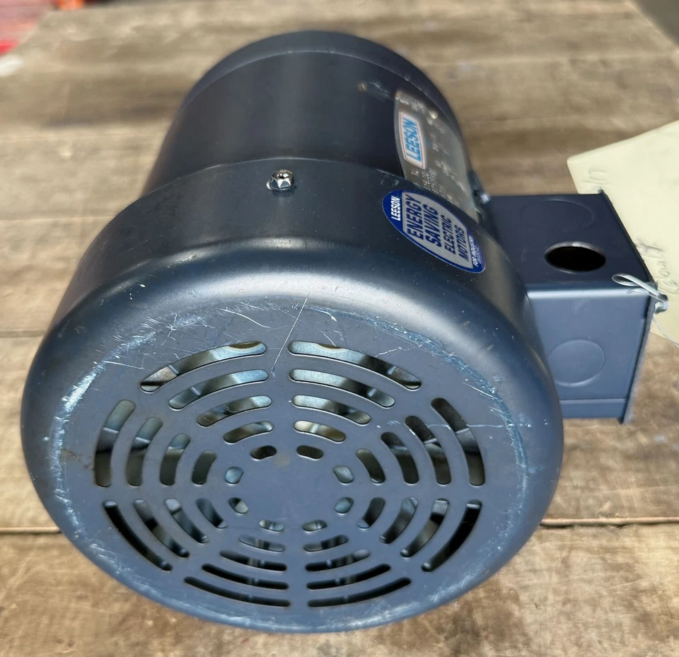 Rebuilt Leeson C6T17FK5E Electric Motor 3/4HP 110916.00 0.75hp 1725rpm 3ø TEFC - Image 2 of 4