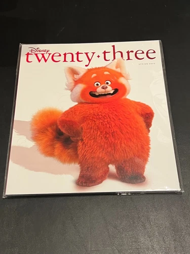 Disney D23 Twenty Three Magazine Spring 2022 Turning Red New Still Sealed