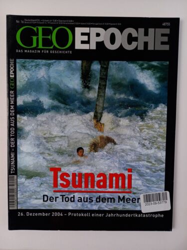 GEO Epoche Tsunami - Der Tod aus dem Meer Ausgabe 16 - guter Zustand - Picture 1 of 1