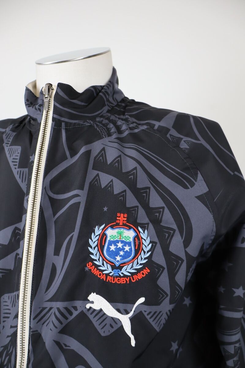 Puma Rugby Samoa Men's Vintage Sport Jacket Double Face Size Puma Rugby Samoa Men's Vintage Sport Jacket Double Face Size