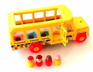 fisher price school bus 1965