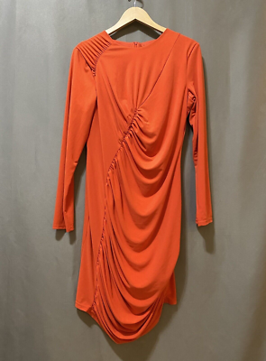 textured jersey cut-out a-line mini dress in ivory Jordy Structured A-Line Mini Dress Apricot XL main image 0